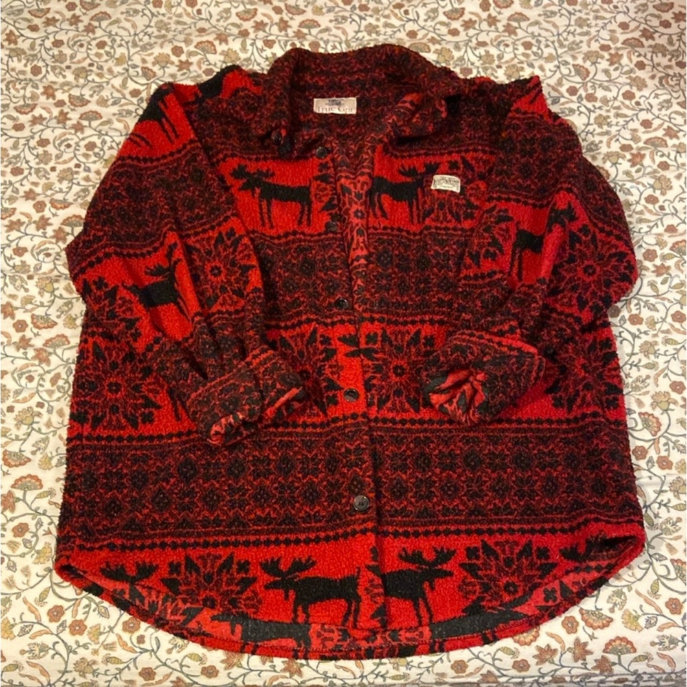 True Grit Vintage rare find Sherpa style jacket.